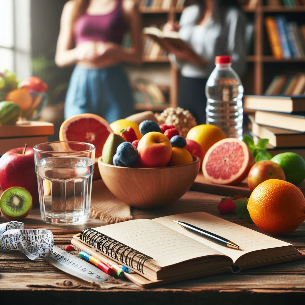 une photo montrant une séance de suivi de coaching nutrition