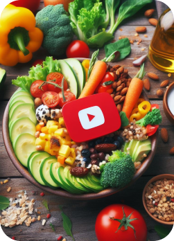 photo de la page utube de conseils nutrition